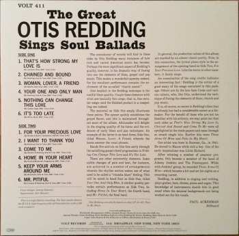 7LP/Coffret Otis Redding: The Definitive Studio Album Collection