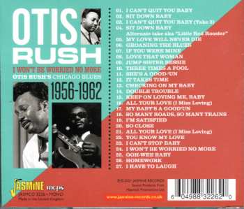 CD Otis Rush: I Won't Be Worried No More - Otis Rush's Chicago Blues 1956-1962