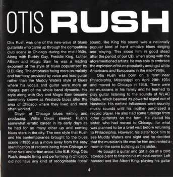 CD Otis Rush: I Won't Be Worried No More - Otis Rush's Chicago Blues 1956-1962