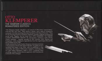 95CD/Coffret Otto Klemperer: The Warner Classics Remastered Edition