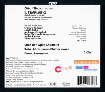 2CD/Coffret Robert-Schumann-Philharmonie: Il Templario