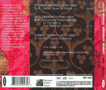 CD Paul Hindemith: Belkis, Queen Of Sheba / Symphonic Metamorphosis On Themes By Weber / The Tragedy Of Salome