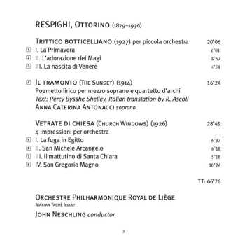 Coffret/7SACD Ottorino Respighi: Orchestral Works