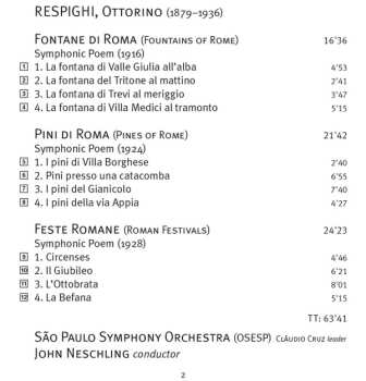 SACD Ottorino Respighi: Roman Trilogy