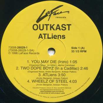 2LP OutKast: ATLiens