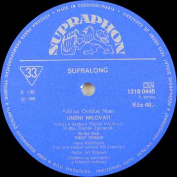 LP Ovid: Umění Milovat