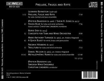 CD Christian Lindberg: Prelude, Fnugg And Riffs