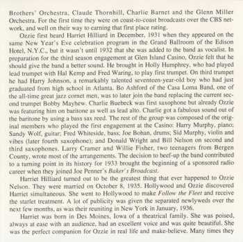 CD Ozzie Nelson And His Orchestra: 1937