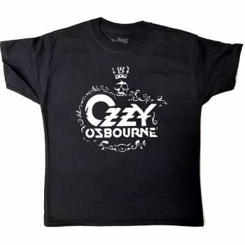 Merch Ozzy Osbourne: T-shirt pour enfants Logo Ozzy Osbourne 