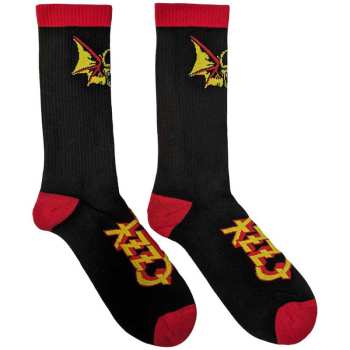 Marchandises Ozzy Osbourne: Ozzy Osbourne Unisex Ankle Socks: Bat (black) (uk Size 4 - 7) 36 - 42