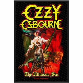 Marchandises Ozzy Osbourne: Nášivka The Ultimate Sin