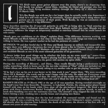 CD Ozzy Osbourne: Randy Rhoads Tribute