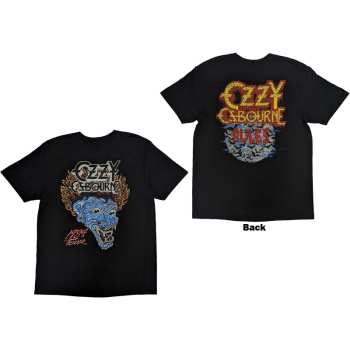 Marchandises Ozzy Osbourne: Ozzy Osbourne Unisex T-shirt: Bark At The Moon Tour '84 (back Print) (small) S