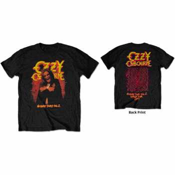 Marchandises Ozzy Osbourne: Tričko No More Tears Vol. 2.  S