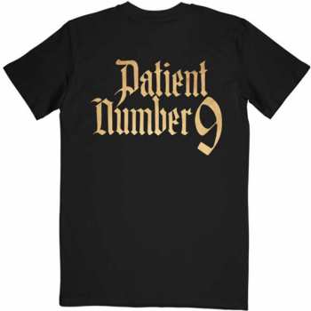 Marchandises Ozzy Osbourne: Tričko Patient No. 9 Gold Logo Ozzy Osbourne S