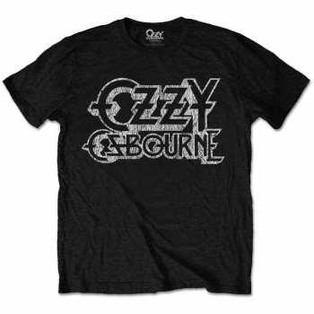 Merch Ozzy Osbourne: T-shirt Vintage Logo Ozzy Osbourne 