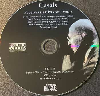 12CD/Coffret Pablo Casals: Casals Festivals At Prades, Vol. 2 