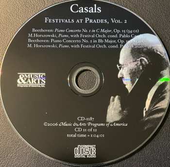 12CD/Coffret Pablo Casals: Casals Festivals At Prades, Vol. 2 