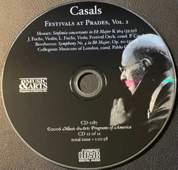 12CD/Coffret Pablo Casals: Casals Festivals At Prades, Vol. 2 