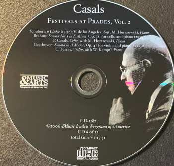 12CD/Coffret Pablo Casals: Casals Festivals At Prades, Vol. 2 