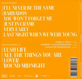 CD Pablo Held: Trio Plays Standards