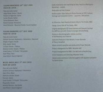 CD Paco De Lucía: The Montreux Years