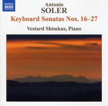 CD Padre Antonio Soler: Keyboard Sonatas Nos. 16-27