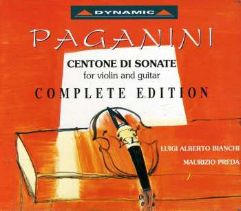 3CD/Coffret Niccolò Paganini: Centone Di Sonate For Violin And Guitar - Complete Edition