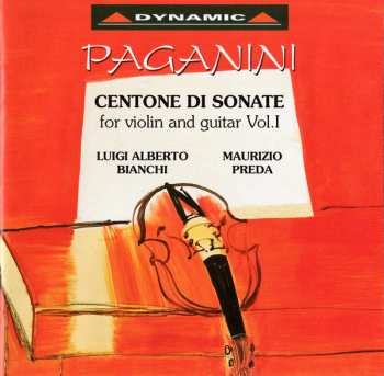 3CD/Coffret Niccolò Paganini: Centone Di Sonate For Violin And Guitar - Complete Edition