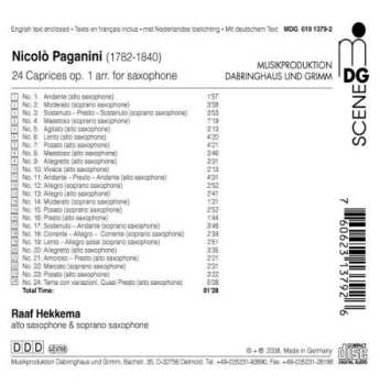 CD Niccolò Paganini: Caprices