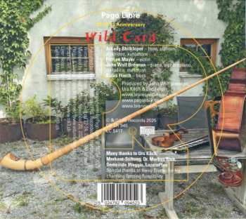 CD Pago Libre: Wild Card – Songs From A Farm