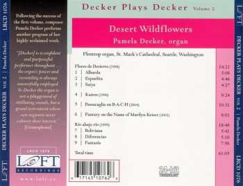 CD Pamela Decker: Desert Wildflowers