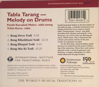 CD Trilok Gurtu: Tabla Tarang - Melody On Drums