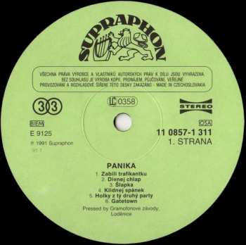 LP Panika: Panika