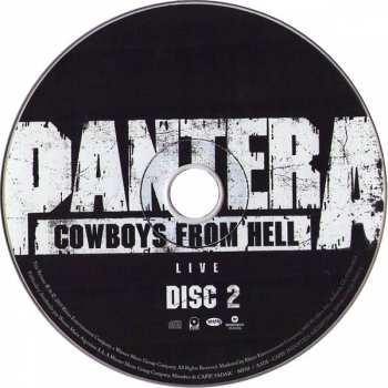 2CD Pantera: Cowboys From Hell