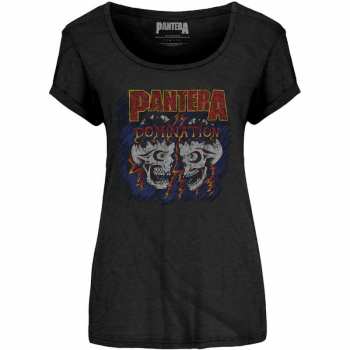 Merch Pantera: Femmes T-shirt Domination 