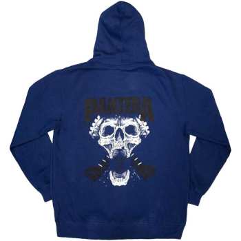 Marchandises Pantera: Pantera Unisex Pullover Hoodie: Mouth For War B&w (back Print) (small) S
