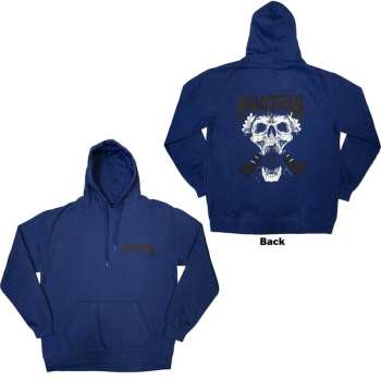 Marchandises Pantera: Pantera Unisex Pullover Hoodie: Mouth For War B&w (back Print) (small) S