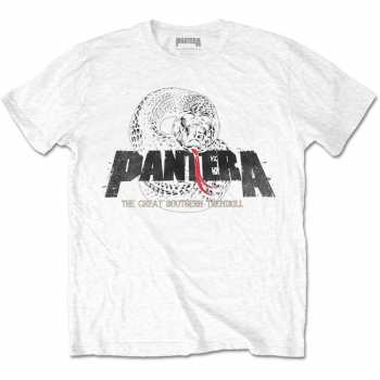 Merch Pantera: T-shirt Snake Logo Pantera 