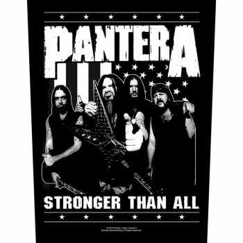 Marchandises Pantera: Zádová Nášivka Stronger Than All
