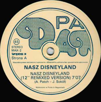 LP Papa Dance: Nasz Disneyland