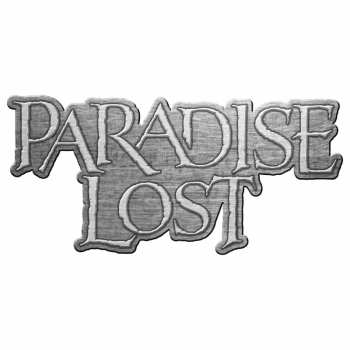 Merch Paradise Lost: Plaque Logo Paradise Lost Acier