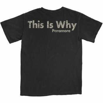 Marchandises Paramore: Paramore Unisex T-shirt: This Is Why (back Print) (small) S