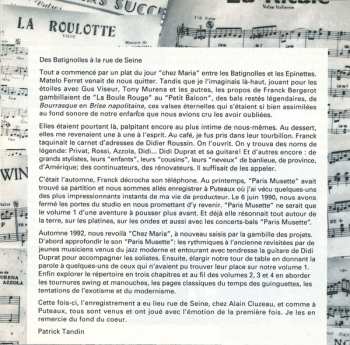 CD Paris Musette: Vol. 2 • Swing Et Manouche - Le Repertoire