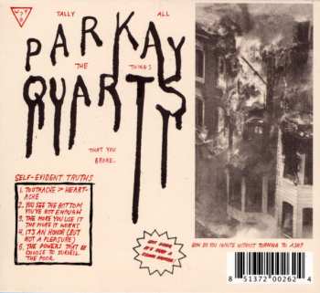 2CD/Coffret Parquet Courts: Light Up Gold / Tally All The Things That You Broke