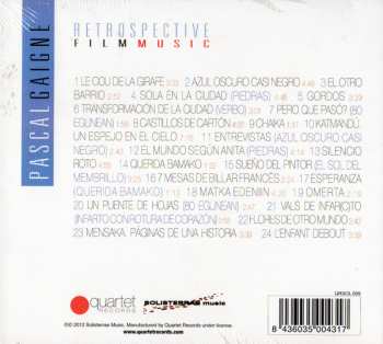 CD Pascal Gaigne: Pascal Gaigne: Retrospective Film Music