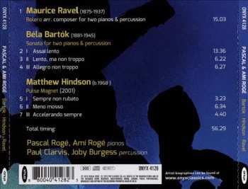 CD Béla Bartók: Bartók: Sonata for Two Pianos & Percussion