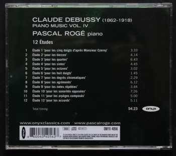 CD Claude Debussy: Piano Music Vol. IV - Études