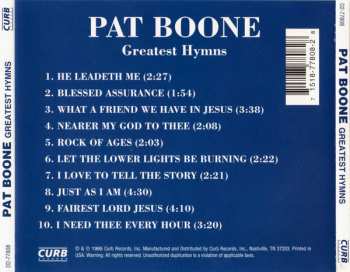 CD Pat Boone: Greatest Hymns