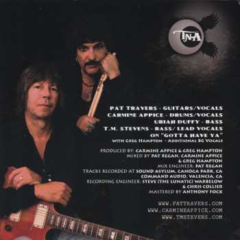 LP Pat Travers: The Balls Album LTD